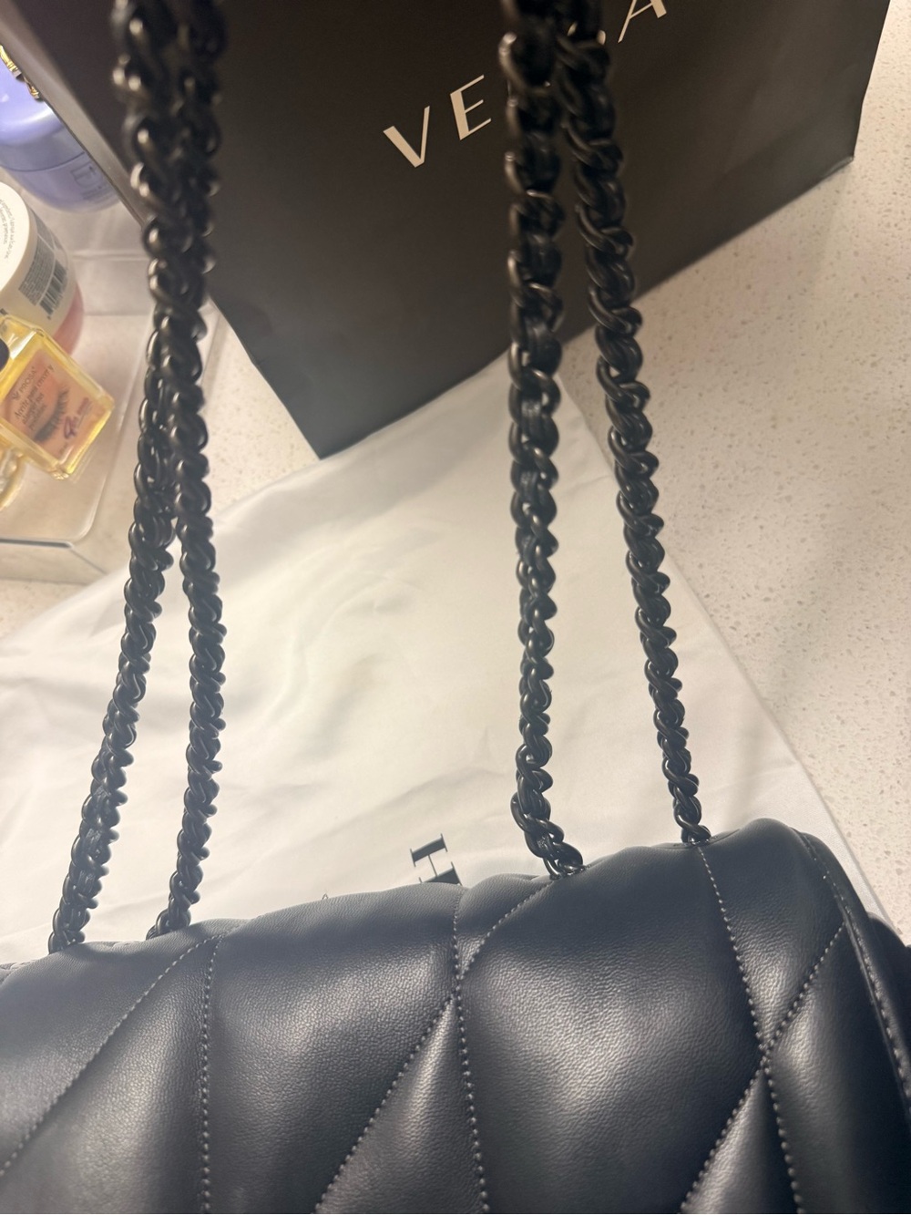 Coach Black Quilted Leather Crossbody with Signature Turnlock - Picture 8 of 14